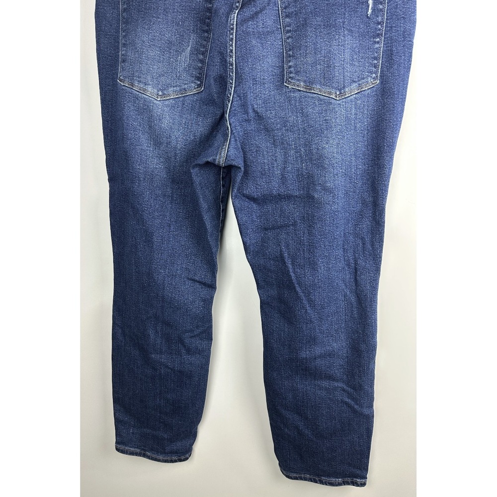 Judy Blue High Rise Destroyed Distressed Boyfriend Jeans Women's Plus Size 22W - Picture 10 of 11